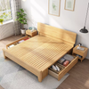 Kainice欧式实木床儿童实木经济型日式简约现代双人婚床床架