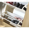 小鞋柜两层白色漂亮优质设计木质家用木制鞋架