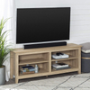 经典木制 4 Cubby 电视架，适用于 65 英寸、58 英寸、现代客厅家具的电视