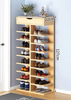 小户型门口室内省级迷你多层简易置物架木鞋柜简约